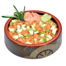 chirashi taretare saumon avocat 