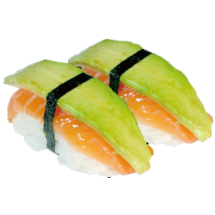 Sushi   saumon avocat